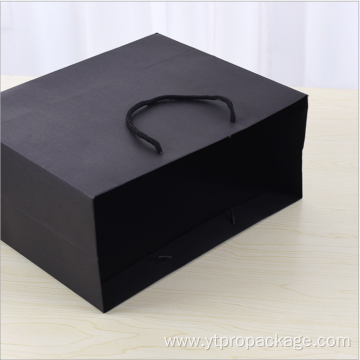 custom logo size kraft paper bags with handle